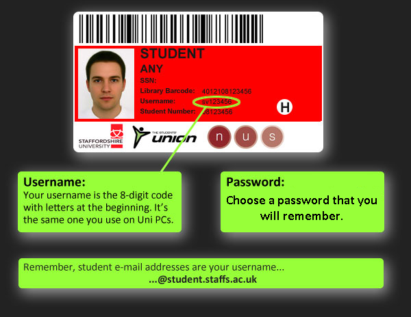 example student card
