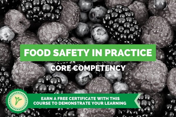Design for those who come into contact with food or drink products at work, this course will equip you with the knowledge of how to store and prepare food safely.
