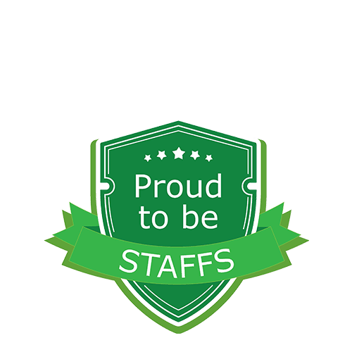 Proud to be Staffs Logo
