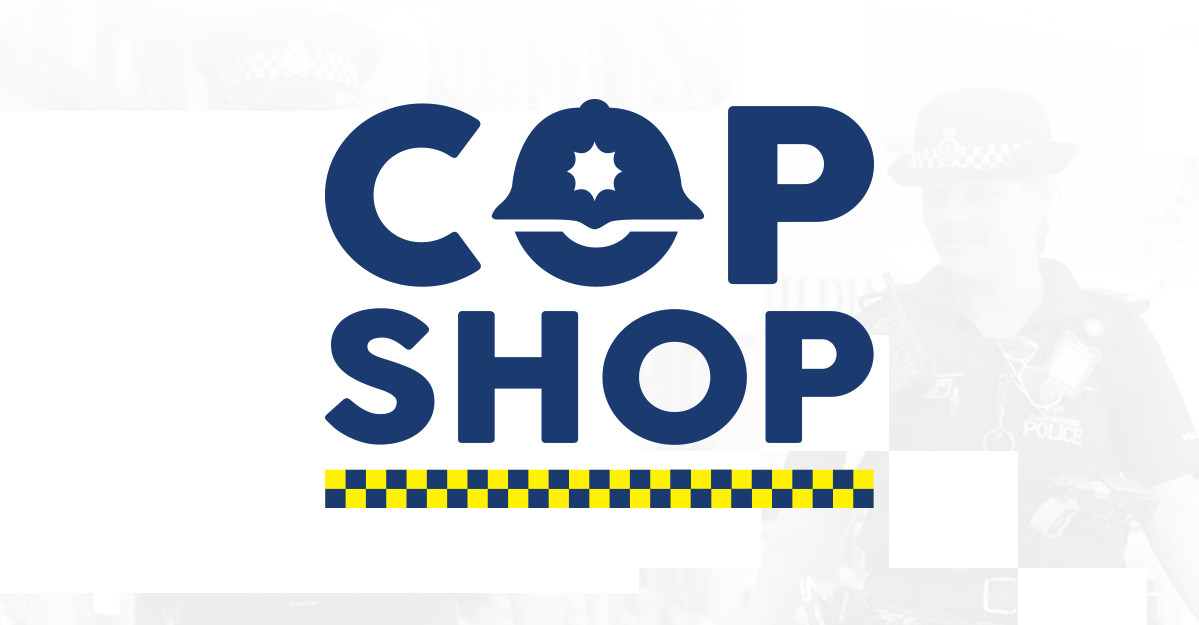 Cop shop logo
