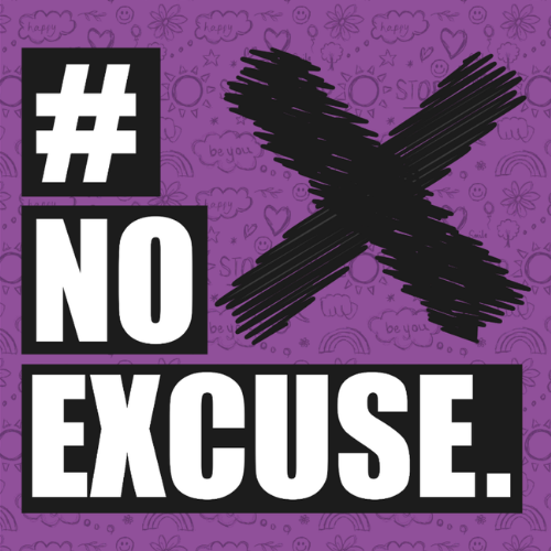 no excuse logo