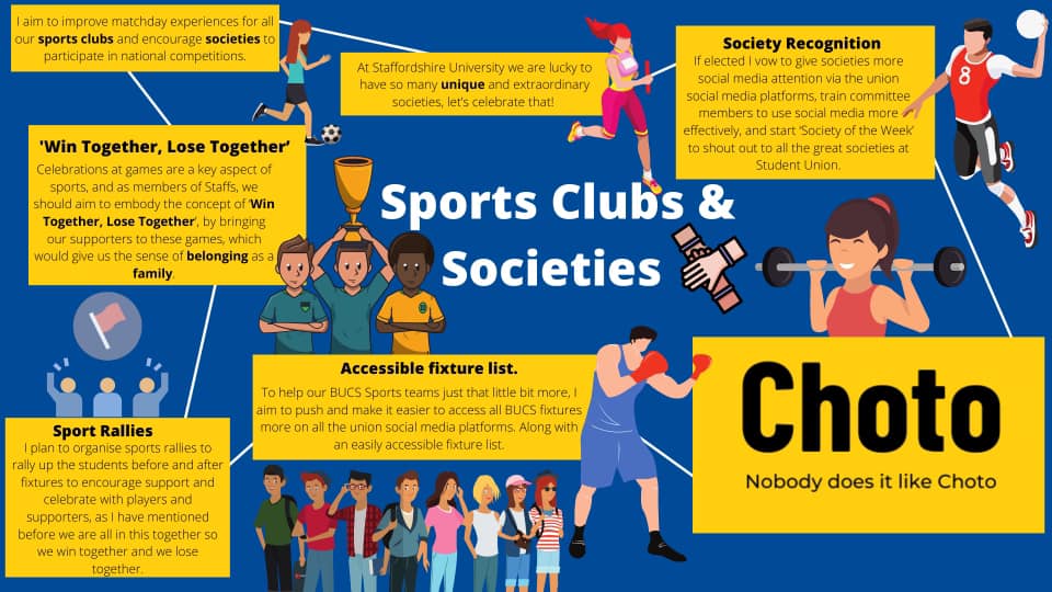 Manifesto - Sports clubs and societies
