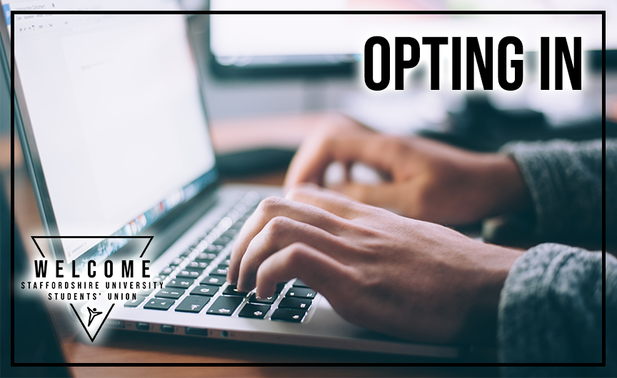 Make sure to opt in to the Students' Union too